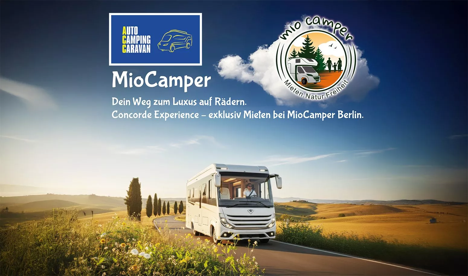 MioCamper auf der Messe – Gemeinsam mit Concorde in Halle 21 | Wohnmobile mieten in Berlin bei MioCamper.de