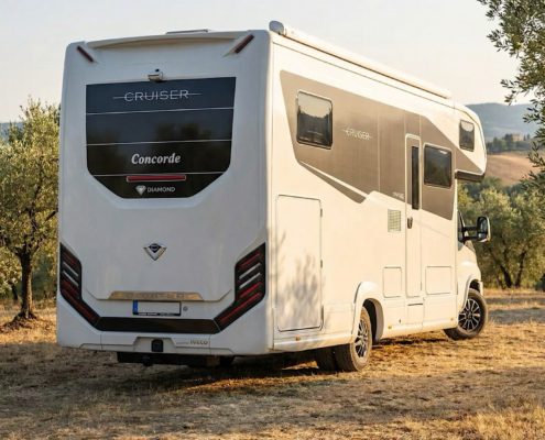Mit Stolz präsentieren wir unseren Neuzugang: Der Concorde CRUISER zieht bei MioCamper ein | Wohnmobile mieten in Berlin bei MioCamper.de
