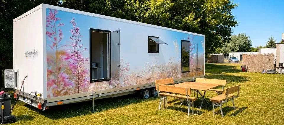 Flexmobil Living Tiny House kaufen – sofort einziehen, mobil bleiben | Wohnmobile mieten in Berlin bei MioCamper.de Flexmobil Living Tiny House kaufen – sofort einziehen, mobil bleiben | Wohnmobile mieten in Berlin bei MioCamper.de